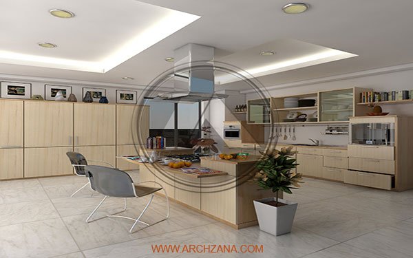 طراحی دکوراسیون داخلی آشپزخانه