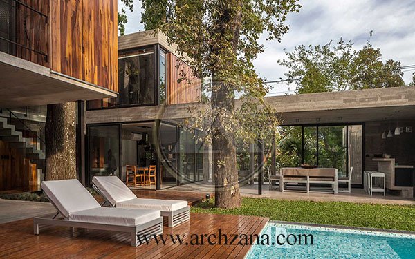 طراحی حیاط ویلا طراحی حیاط ویلا
