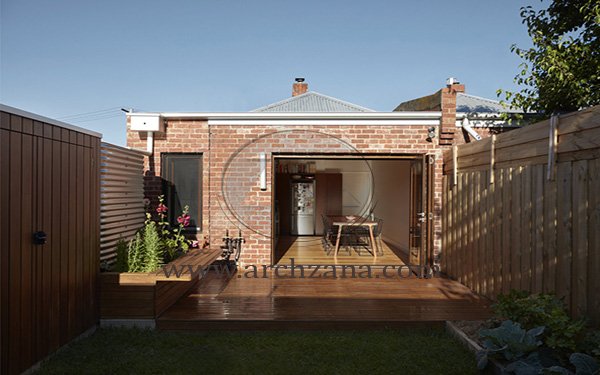 معماری خانه آجری در استرالیا 2017