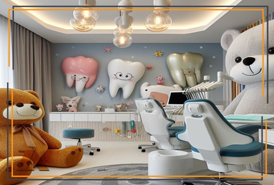 دکوراسیون کلینیک دندانپزشکی کودک